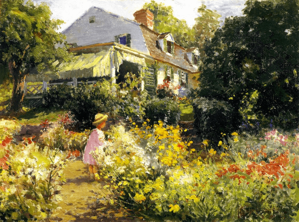 In Vorhee's Garden by Matilda Browne