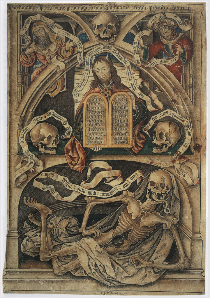 Master IAM of Zwolle Allegory of the Transience of Death; Death in Art