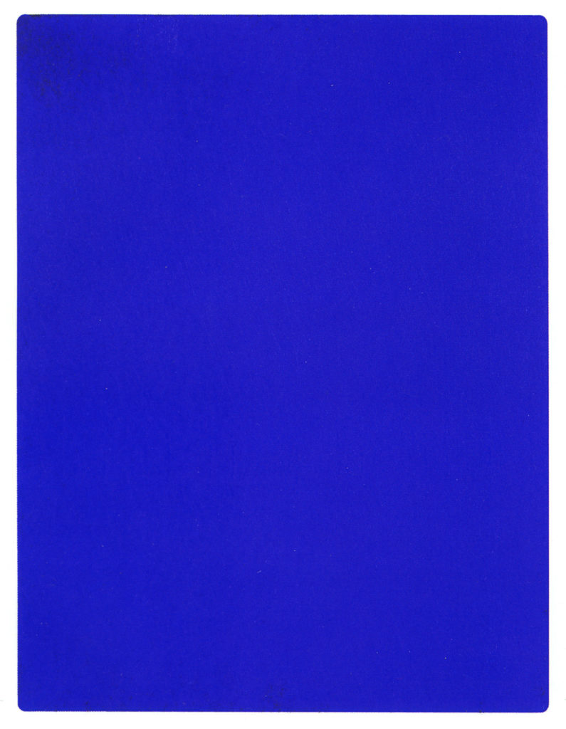 Yves Klein: Lover of Blue