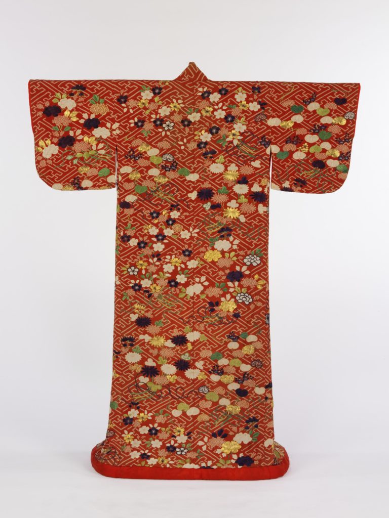 Kimono, Japan, 1800-1850, Hart Gift, Victoria and Albert Museum, London, UK.