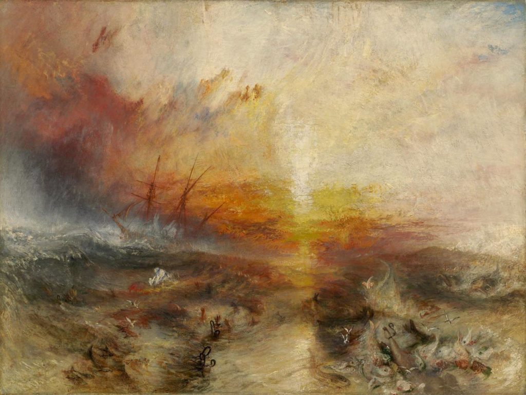 Turner’s changes in technique
