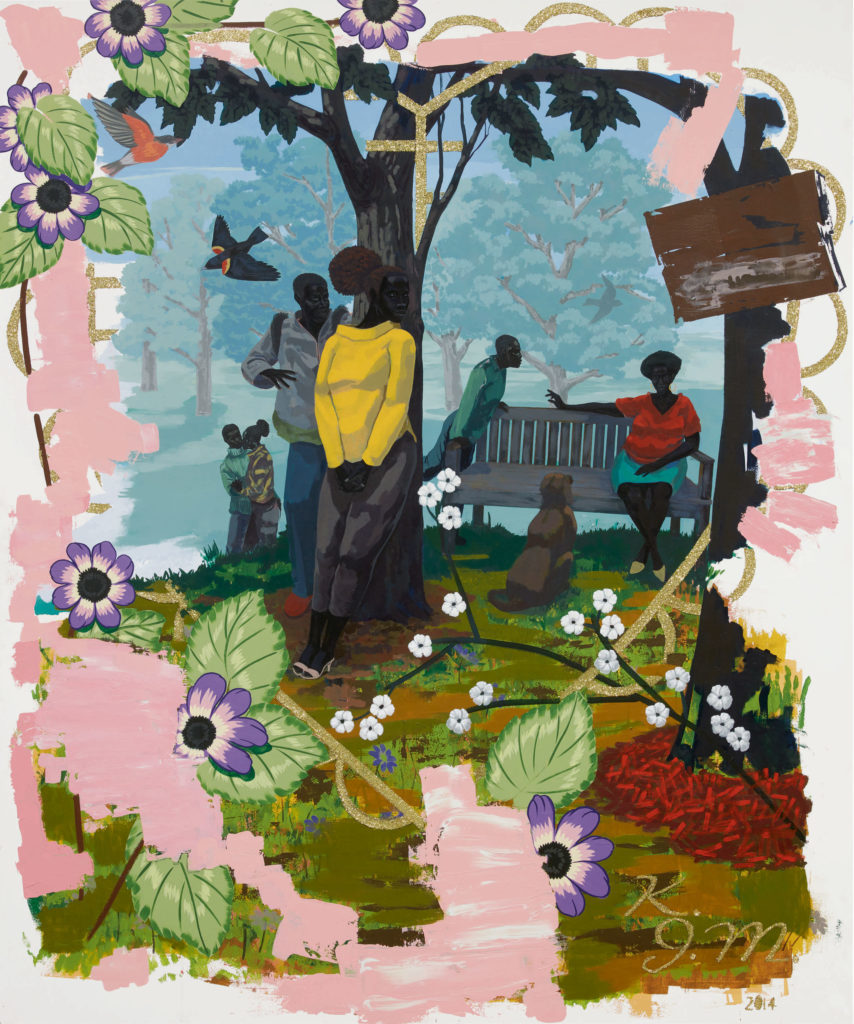Kerry James Marshall, Vignette 19, 2014, private collection
