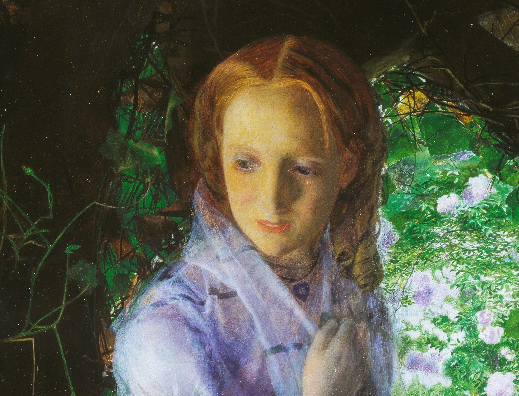 Arthur Hughes, April Love, 1855-1856, Tate Britain, London, UK.