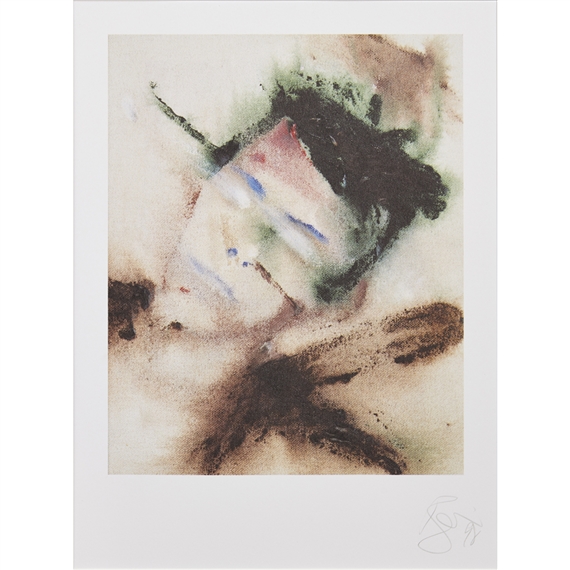 David Bowie Paintings. David, Bowie, The Head – Outside, 1995, private collection