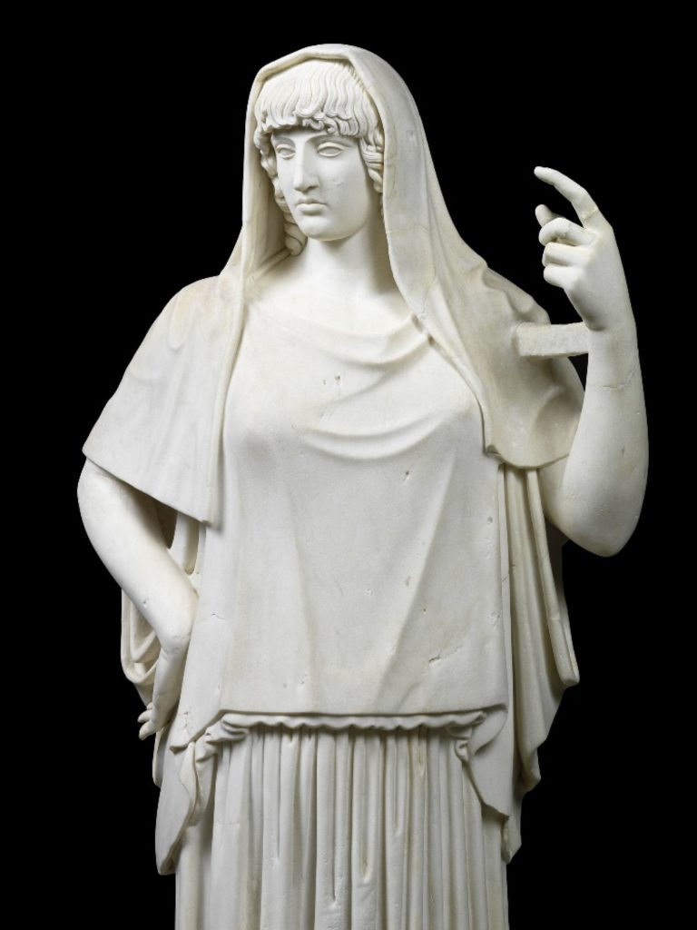 Hestia Giustiniani, ca 470 BCE, ©Torlonia Collection - 15 Must-See Art Exhibitions in 2020