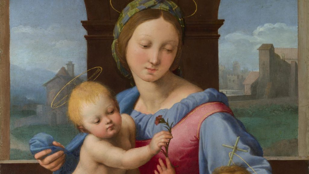 Raphael, The Garvagh Madonna, 1510, National Gallery London