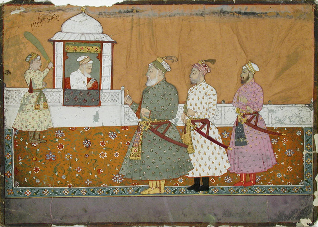 Aurangzeb Mughal art: 
