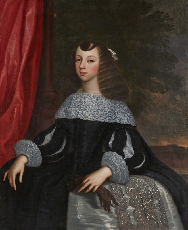 by or after Dirck Stoop, Catherine of Braganza, ca 1660-1661, © National Portrait Gallery, London