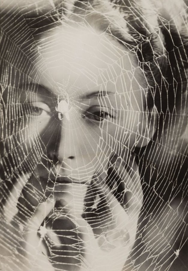 Dora Maar, The years lie in wait for you, Portrait of Nusch Eluard, c. 1935, photograph, gelatin silver print on paper, The William Talbott Hillman Collection © ADAGP, Paris and DACS, London 2019. 
