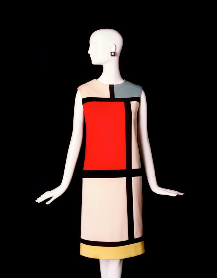  Robe hommage à Piet Mondrian, © Musée Yves Saint Laurent Paris / Alexandre Guirkinger. fashion a form of art