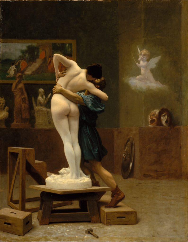Jean-Léon Gérôme, Pygmalion and Galatea,