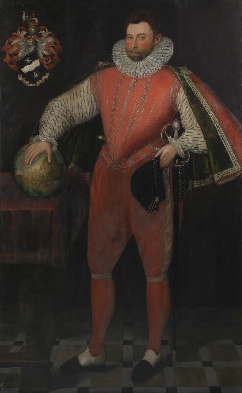 Unknown artist, Sir Francis Drake, ca 1581, © National Portrait Gallery, London
