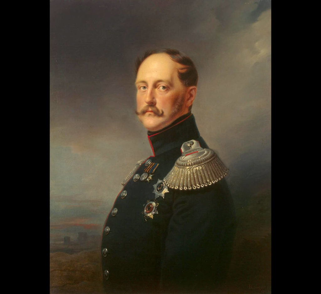 Franz Krüger, Tzar Nicholas I of Russia, 1852, State Hermitage Museum, Saint Petersburg.