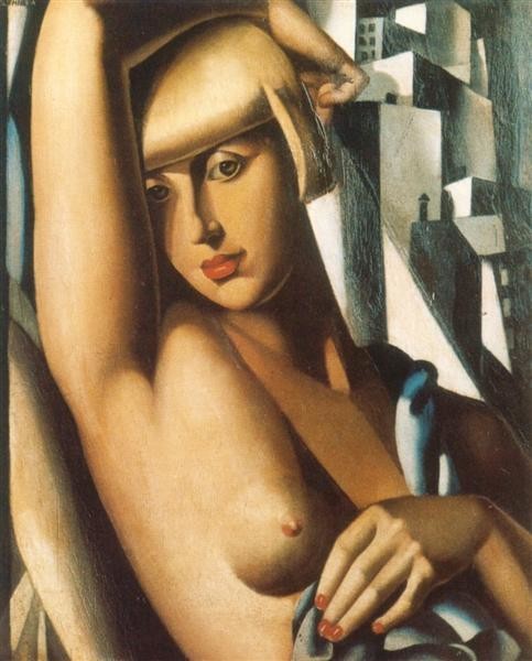 Portrait of Suzy Solidor, Tamara de Lempicka, 1933, Musée du Château of Cagnes-sur-Mer