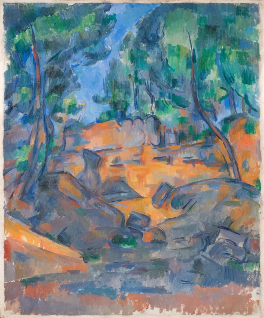 Paul Cezanne, Trees and Rocks