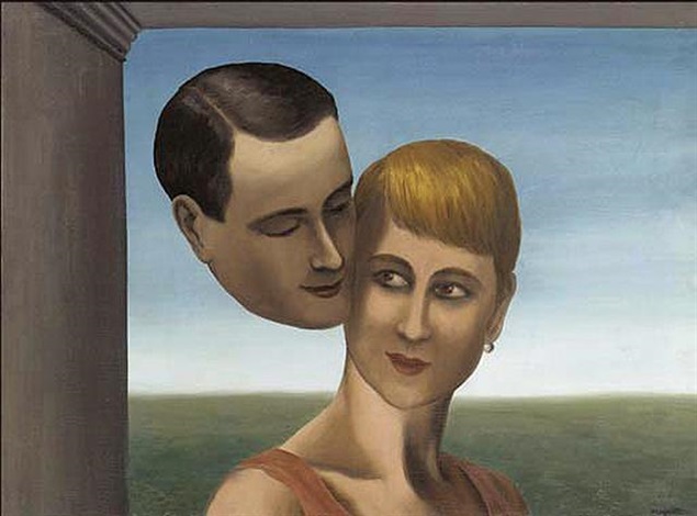 René Magritte Love René Magritte Lovers René Magritte, The Lovers III, 1928, private collection