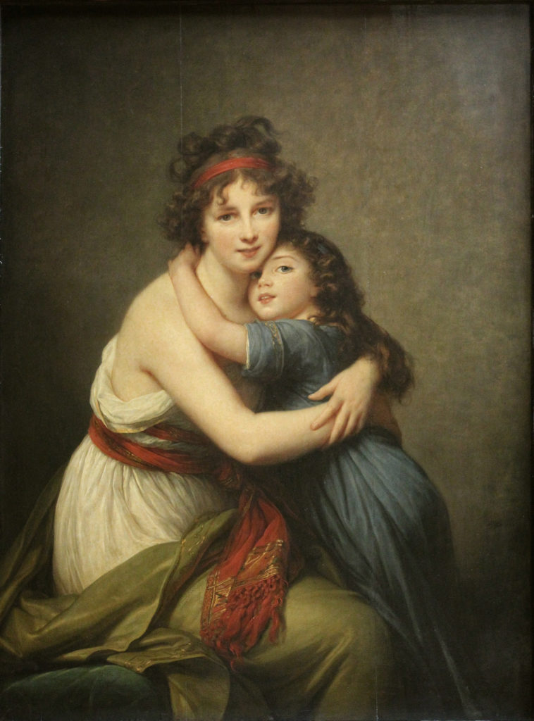 Élisabeth-Louise Vigée Le Brun, Self-Portrait with Her Daughter