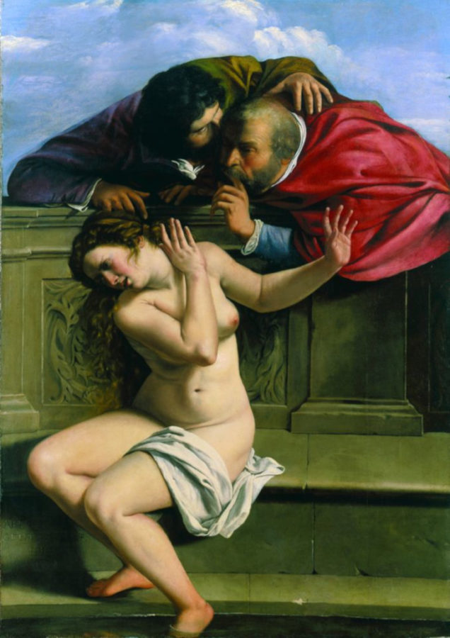 Artemisia Gentileschi, Susanna and the Elders; Women Artists misattributed works