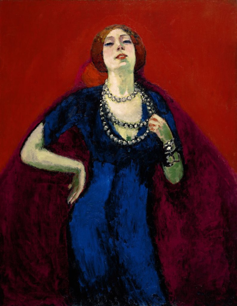 Kees van Dongen, The Blue Dress, 1911, Van gogh Museum, Amsterdam