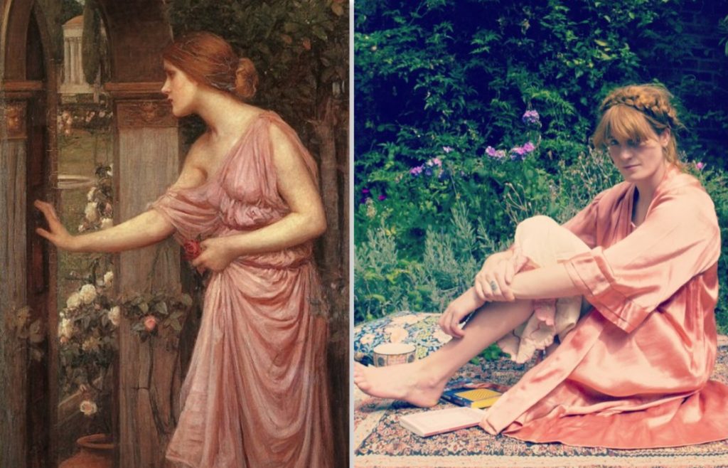 Pre-Raphaelite Florence Welch