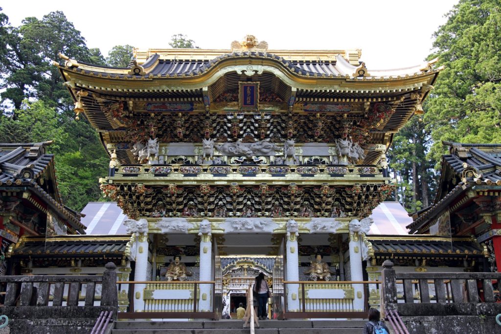 Yomeimon gate at the Nikko Toshogu Shrine