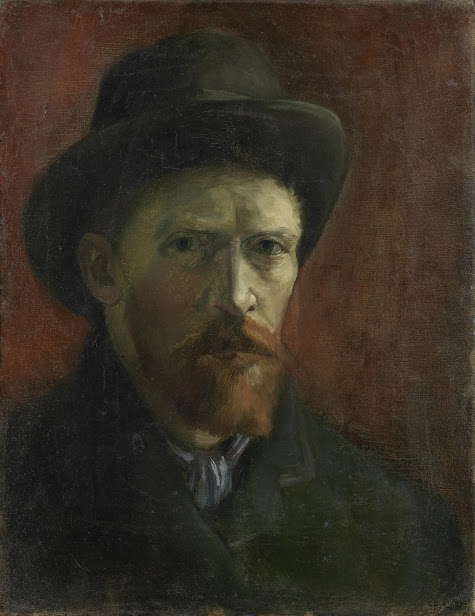 Vincent van Gogh, Self-Portrait with Felt Hat, 1886-1887, Van Gogh Museum, Amsterdam