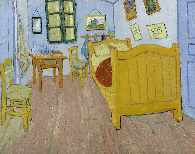 Vincent van Gogh, The Bedroom, 1888, Van Gogh Museum, Amsterdam - highllights from Van Gogh Museum