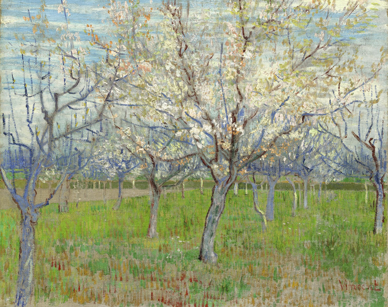 Vincent van Gogh, The Pink Orchard, 1888, Van Gogh Museum, Amsterdam - highlights from Van Gogh Museum