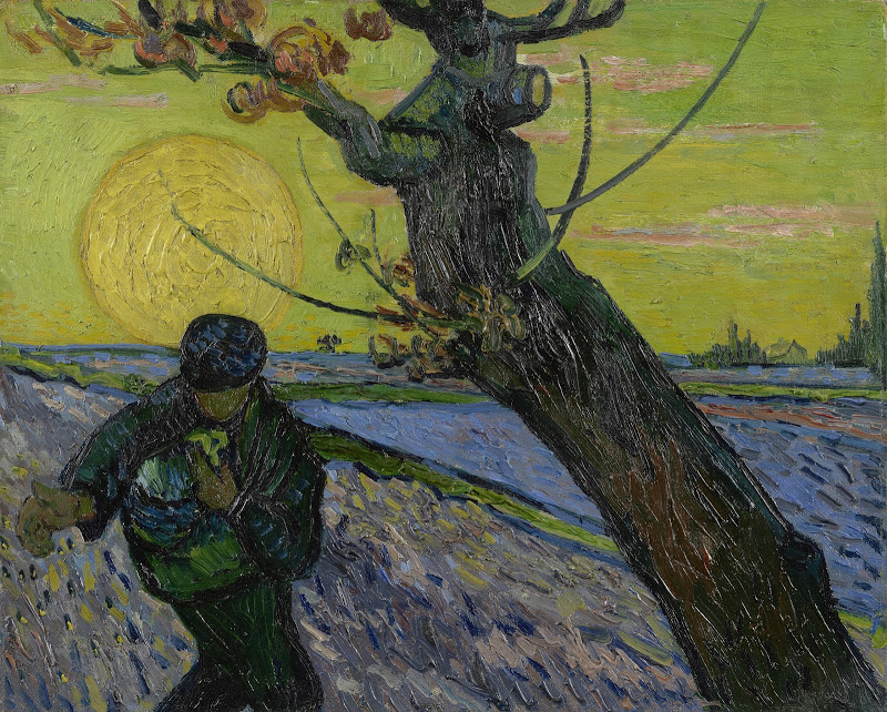 Vincent van Gogh, The Sower, 1888, Van Gogh Museum, Amsterdam - Highlights from Van Gogh Museum
