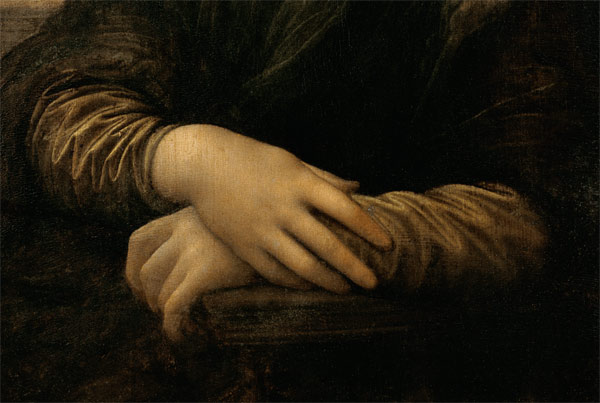 Mona Lisa illnesses: Leonardo di ser Piero da Vinci, Portrait of Lisa Gherardini, ca. 1503–19, Musée du Louvre, Paris. Lipoma: lesion related to lipids.