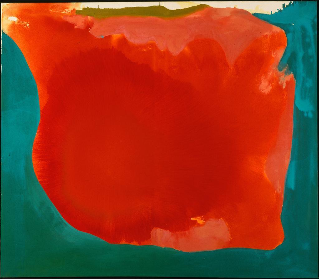 Helen Frankenthaler, Canyon, 1965, Phillips Collection, Washington, DC, USA. color field painting