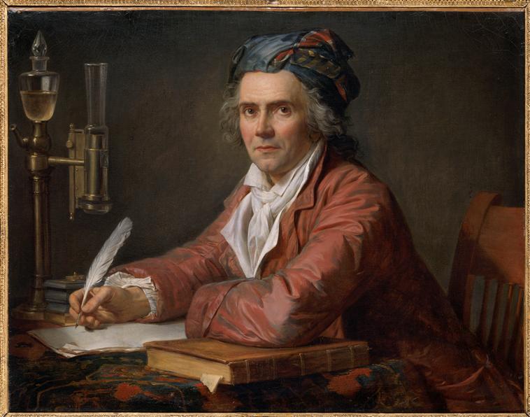Doctors in Paintings: Jacques-Louis David, Portrait of Alphonse Leroy, 1783; Doctors in Paintings