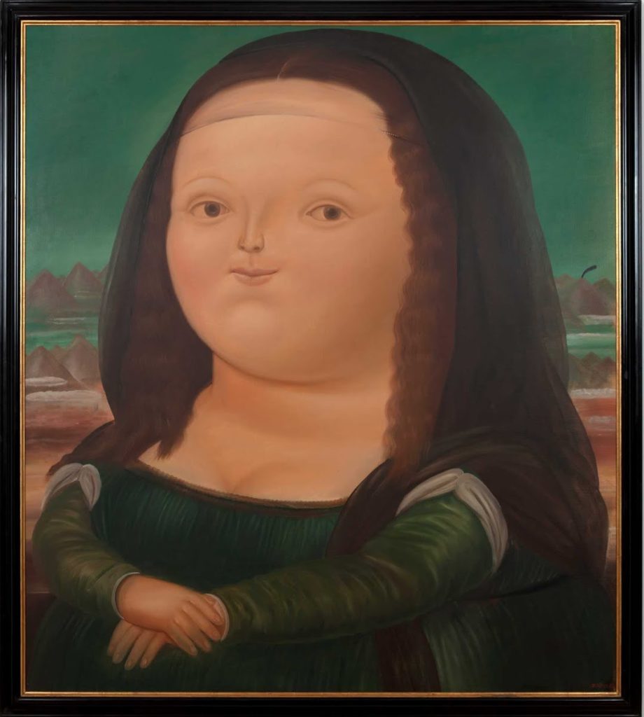 Mona Lisa, 1978, Museo Botero, Bogotá, © Fernando Botero.