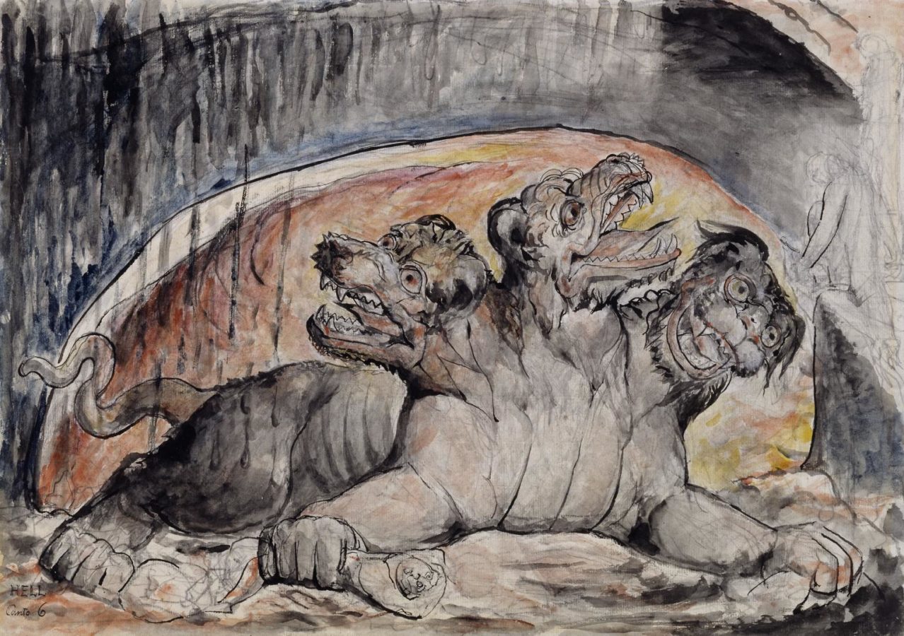Archetypes in Star Wars Art: William Blake, Cerberus, 1824-1827, Tate, London, UK.