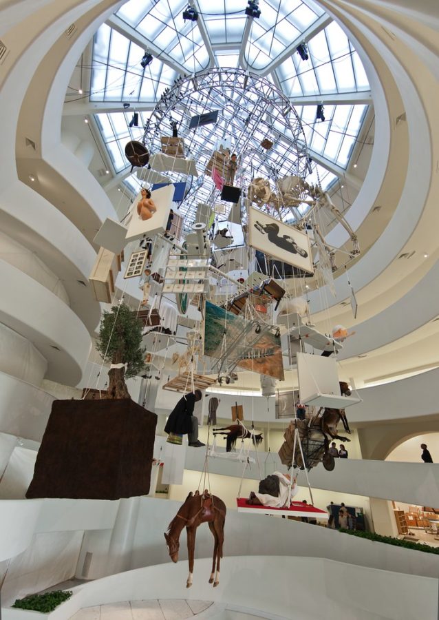 Maurizio Cattelan, All, 2007, Guggenheim Museum Cabinets of Curiosities; wunderkammer