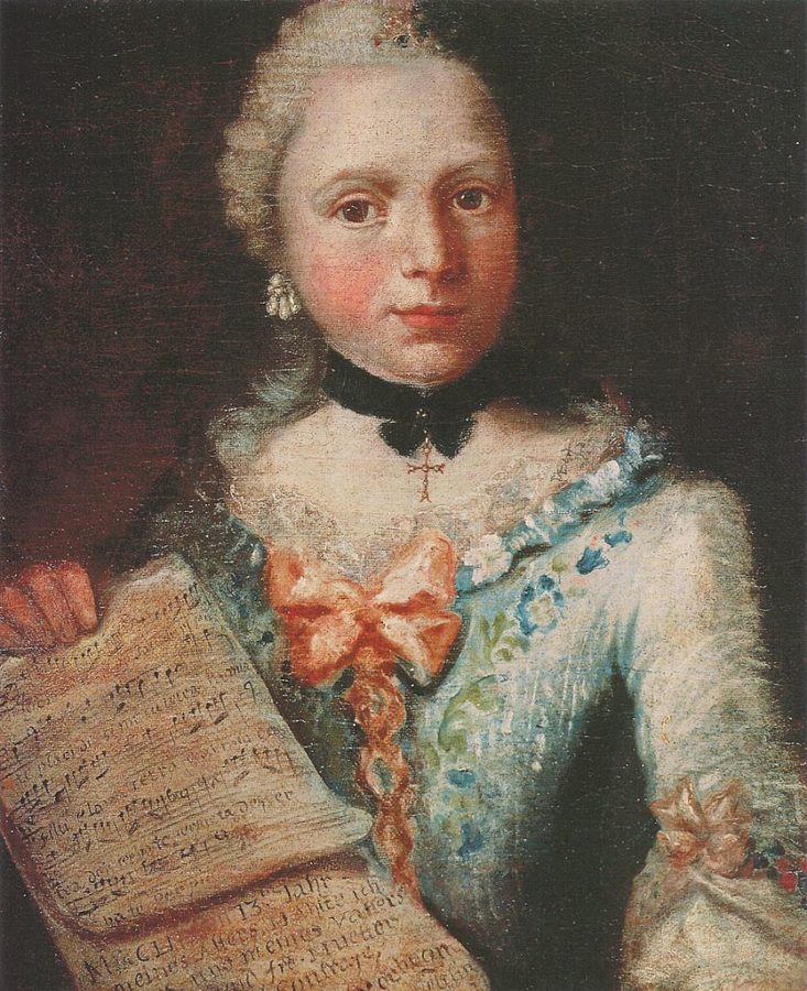 Angelica Kauffman, Self Portrait aged thirteen