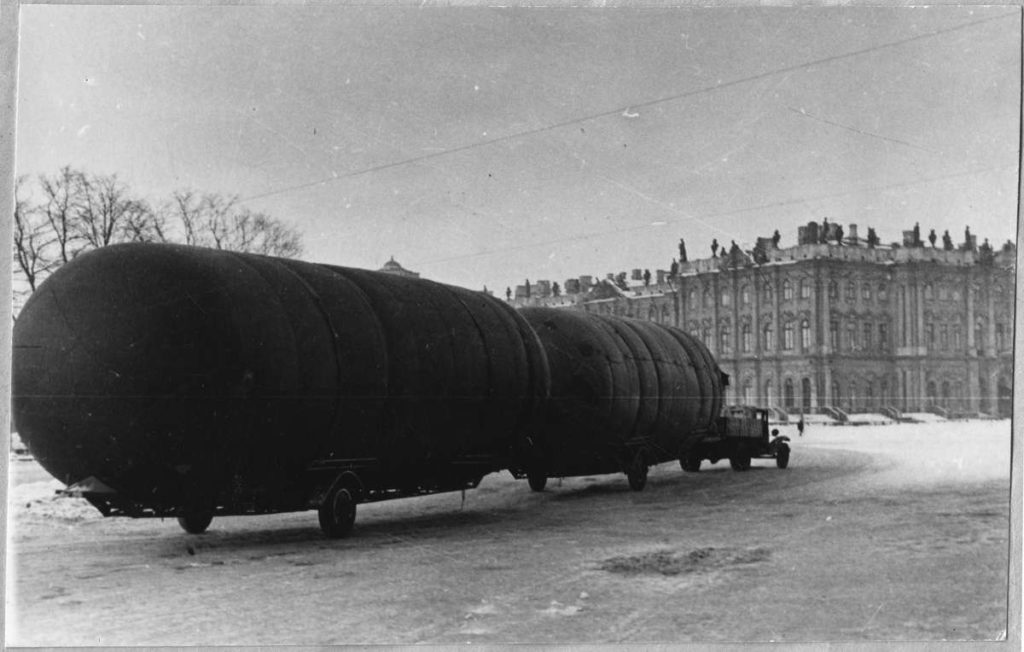 Art transportation in 1942-1943