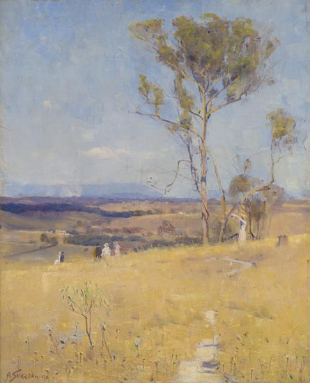 Arthur Streeton, Near Heidelberg Australian Impressionism