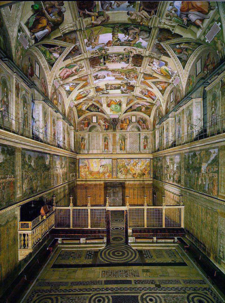 Sistine Chapel, East Side