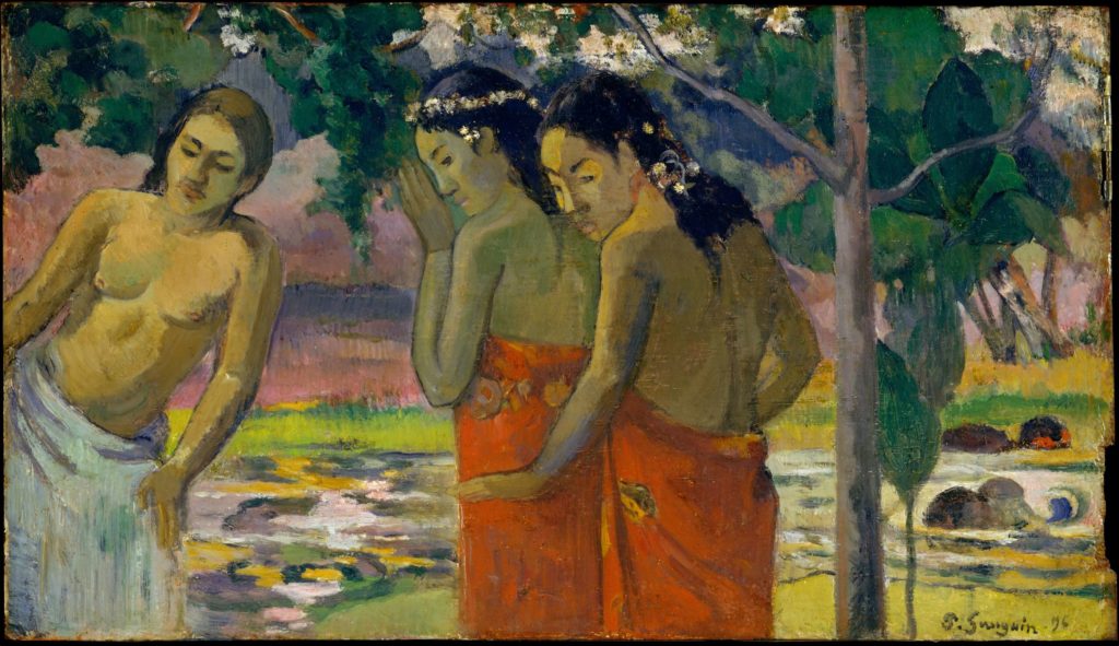 Three Tahitian Women by Paul Gauguin