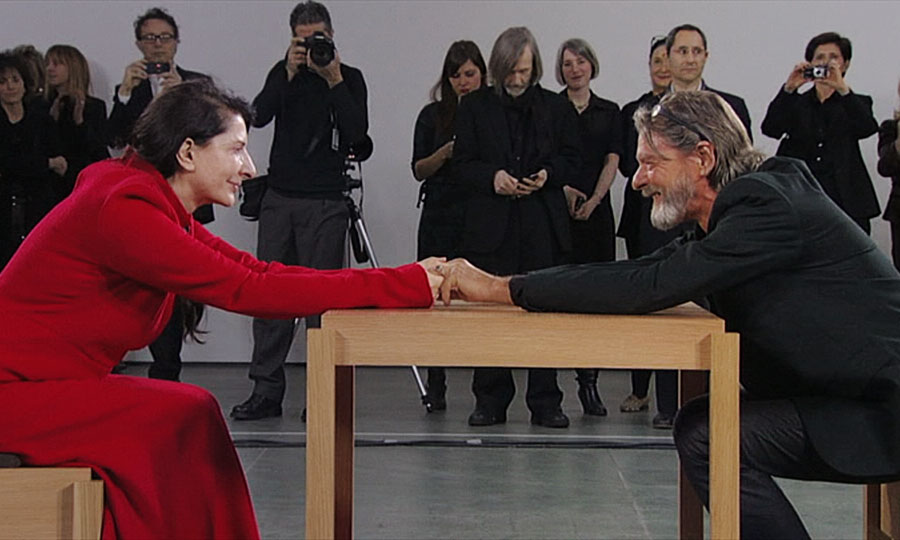 Marina Abramović and Ulay, The Artist is Present, 2010, Museum of Modern Aart, New York, NY, USA.