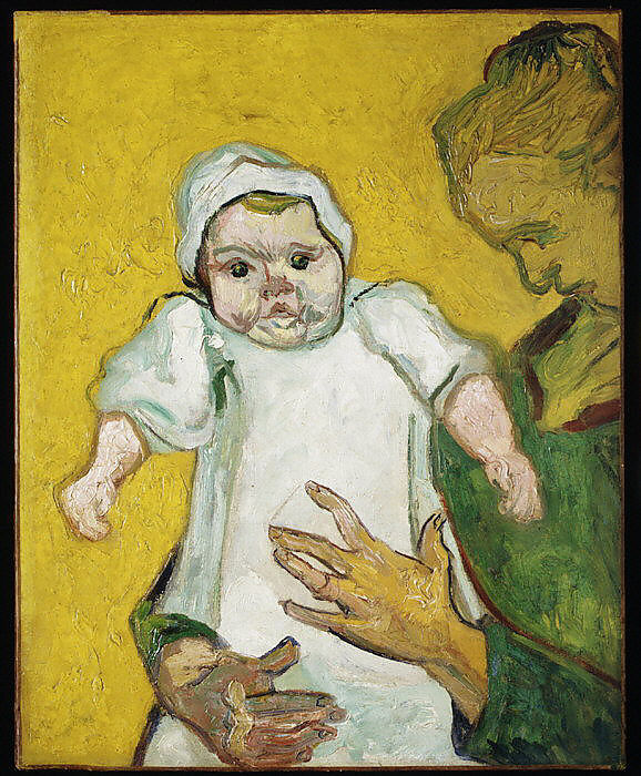 Babies in art: Madame Roulin and her baby, vincent van gogh