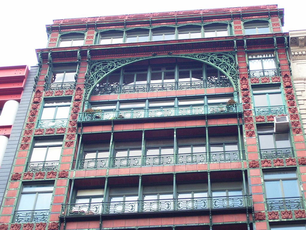 Art Nouveau buildings : The Little Singer Building New York City Ernest Flagg