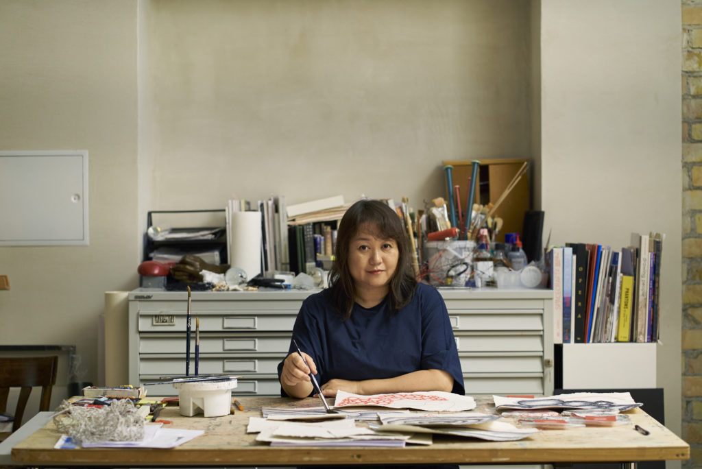 Chiharu Shiota, 2020, Berlin.