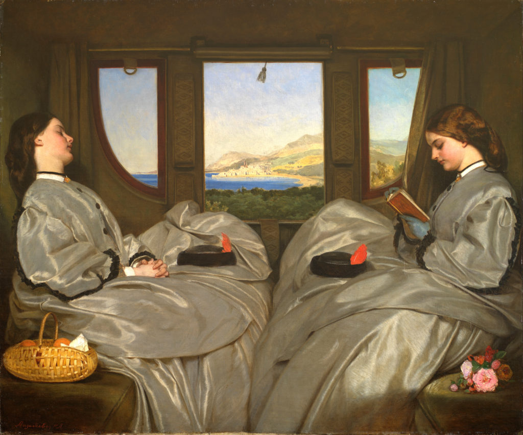 summer inspired by art, Augustus Leopold Egg, The Travelling Companions