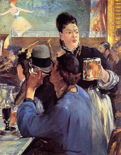 syphilis artists: Edouard Manet, Corner of a Cafe-Concert,
