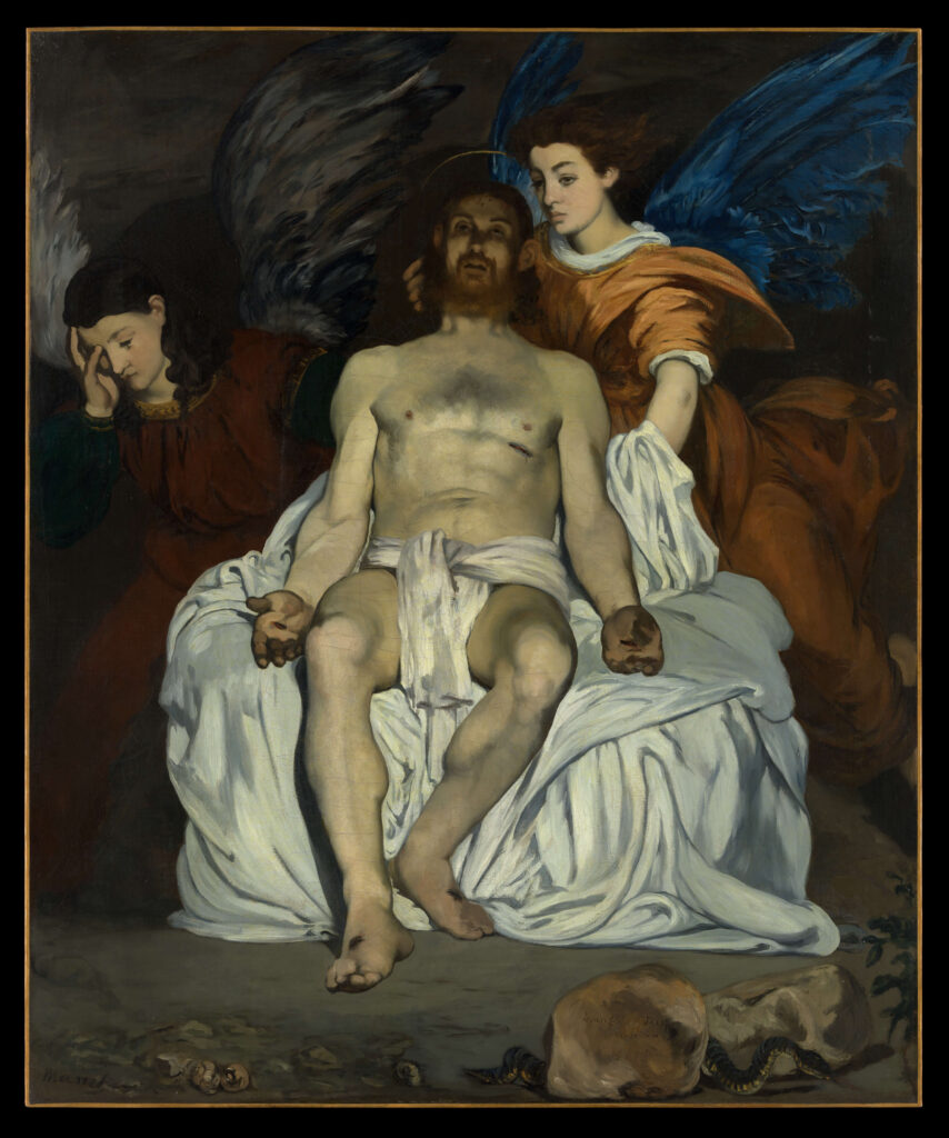 The Dead Christ with Angels by Edouard Manet; Louisine Havemeyer's collection: 
