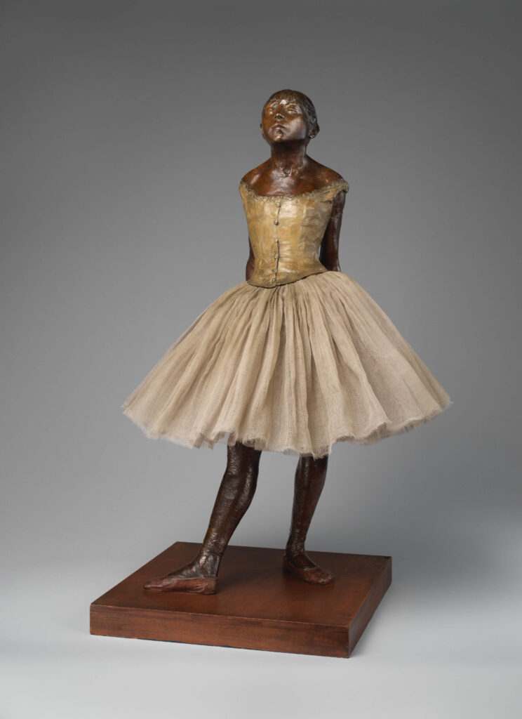 The Little Fourteen-Year-Old Dancer by Edgar Degas; Louisine Havemeyer's collection: 