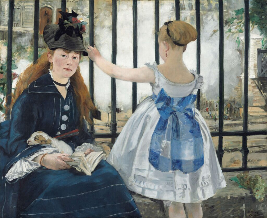 The Railway by Edouard Manet; Louisine Havemeyer's collection: 