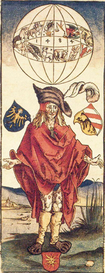 Albrecht Durer, Syphilitic Man, woodcut
